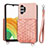 Custodia Silicone Ultra Sottile Morbida Cover con Magnetico S08D per Samsung Galaxy A13 4G