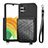 Custodia Silicone Ultra Sottile Morbida Cover con Magnetico S08D per Samsung Galaxy A13 4G
