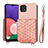 Custodia Silicone Ultra Sottile Morbida Cover con Magnetico S08D per Samsung Galaxy A22 5G