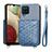Custodia Silicone Ultra Sottile Morbida Cover con Magnetico S08D per Samsung Galaxy F12