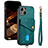 Custodia Silicone Ultra Sottile Morbida Cover con Magnetico S09D per Apple iPhone 13