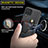 Custodia Silicone Ultra Sottile Morbida Cover con Magnetico S09D per Samsung Galaxy A12 Nacho