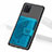 Custodia Silicone Ultra Sottile Morbida Cover con Magnetico S09D per Samsung Galaxy M60s