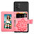 Custodia Silicone Ultra Sottile Morbida Cover con Magnetico S09D per Samsung Galaxy M80S