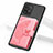 Custodia Silicone Ultra Sottile Morbida Cover con Magnetico S09D per Samsung Galaxy M80S Oro Rosa