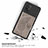 Custodia Silicone Ultra Sottile Morbida Cover con Magnetico S09D per Samsung Galaxy S10 Lite
