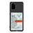 Custodia Silicone Ultra Sottile Morbida Cover con Magnetico S09D per Samsung Galaxy S20 Plus 5G