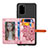 Custodia Silicone Ultra Sottile Morbida Cover con Magnetico S09D per Samsung Galaxy S20 Plus