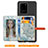 Custodia Silicone Ultra Sottile Morbida Cover con Magnetico S09D per Samsung Galaxy S20 Ultra 5G