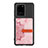 Custodia Silicone Ultra Sottile Morbida Cover con Magnetico S09D per Samsung Galaxy S20 Ultra 5G