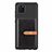 Custodia Silicone Ultra Sottile Morbida Cover con Magnetico S10D per Samsung Galaxy A81 Nero