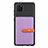 Custodia Silicone Ultra Sottile Morbida Cover con Magnetico S10D per Samsung Galaxy A81 Viola