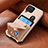 Custodia Silicone Ultra Sottile Morbida Cover con Magnetico S10D per Samsung Galaxy F12