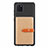 Custodia Silicone Ultra Sottile Morbida Cover con Magnetico S10D per Samsung Galaxy M60s Khaki