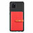 Custodia Silicone Ultra Sottile Morbida Cover con Magnetico S10D per Samsung Galaxy M60s Rosso