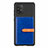 Custodia Silicone Ultra Sottile Morbida Cover con Magnetico S10D per Samsung Galaxy M80S Blu