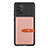 Custodia Silicone Ultra Sottile Morbida Cover con Magnetico S10D per Samsung Galaxy S10 Lite Rosa