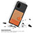 Custodia Silicone Ultra Sottile Morbida Cover con Magnetico S10D per Samsung Galaxy S20 Plus