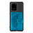 Custodia Silicone Ultra Sottile Morbida Cover con Magnetico S11D per Samsung Galaxy S20 Ultra