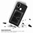 Custodia Silicone Ultra Sottile Morbida Cover con Magnetico S12D per Samsung Galaxy M21