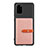 Custodia Silicone Ultra Sottile Morbida Cover con Magnetico S12D per Samsung Galaxy S20 Plus 5G Rosa