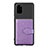 Custodia Silicone Ultra Sottile Morbida Cover con Magnetico S13D per Samsung Galaxy S20 Plus 5G