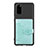 Custodia Silicone Ultra Sottile Morbida Cover con Magnetico S14D per Samsung Galaxy S20 Azzurro