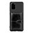 Custodia Silicone Ultra Sottile Morbida Cover con Magnetico S14D per Samsung Galaxy S20 Plus 5G Nero