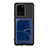 Custodia Silicone Ultra Sottile Morbida Cover con Magnetico S14D per Samsung Galaxy S20 Ultra