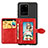 Custodia Silicone Ultra Sottile Morbida Cover con Magnetico S14D per Samsung Galaxy S20 Ultra