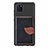 Custodia Silicone Ultra Sottile Morbida Cover con Magnetico S15D per Samsung Galaxy M60s Nero