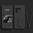 Custodia Silicone Ultra Sottile Morbida Cover con Supporto per OnePlus 10 Pro 5G Nero