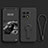 Custodia Silicone Ultra Sottile Morbida Cover con Supporto per OnePlus 11 5G Nero