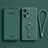 Custodia Silicone Ultra Sottile Morbida Cover con Supporto per OnePlus Nord CE 2 Lite 5G Verde Notte