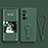 Custodia Silicone Ultra Sottile Morbida Cover con Supporto per Vivo X70 Pro+ Plus 5G