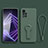 Custodia Silicone Ultra Sottile Morbida Cover con Supporto per Xiaomi Mi 11i 5G (2022) Verde Notte