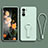 Custodia Silicone Ultra Sottile Morbida Cover con Supporto per Xiaomi Mi 11i 5G