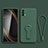 Custodia Silicone Ultra Sottile Morbida Cover con Supporto per Xiaomi Redmi 9 Power Verde Notte