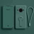 Custodia Silicone Ultra Sottile Morbida Cover con Supporto S01 per Realme 11 Pro 5G Verde Notte