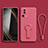 Custodia Silicone Ultra Sottile Morbida Cover con Supporto S01 per Xiaomi Mi 12 Lite NE 5G