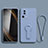 Custodia Silicone Ultra Sottile Morbida Cover con Supporto S01 per Xiaomi Mi 13 Lite 5G