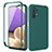 Custodia Silicone Ultra Sottile Morbida Cover Fronte e Retro 360 Gradi MJ1 per Samsung Galaxy A32 4G Verde