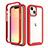 Custodia Silicone Ultra Sottile Morbida Cover Fronte e Retro 360 Gradi per Apple iPhone 14