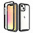 Custodia Silicone Ultra Sottile Morbida Cover Fronte e Retro 360 Gradi per Apple iPhone 14 Plus