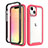 Custodia Silicone Ultra Sottile Morbida Cover Fronte e Retro 360 Gradi per Apple iPhone 14 Plus