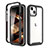 Custodia Silicone Ultra Sottile Morbida Cover Fronte e Retro 360 Gradi per Apple iPhone 15