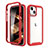 Custodia Silicone Ultra Sottile Morbida Cover Fronte e Retro 360 Gradi per Apple iPhone 15 Plus