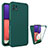 Custodia Silicone Ultra Sottile Morbida Cover Fronte e Retro 360 Gradi per Samsung Galaxy A22 5G Verde