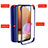 Custodia Silicone Ultra Sottile Morbida Cover Fronte e Retro 360 Gradi per Samsung Galaxy A32 5G