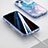 Custodia Silicone Ultra Sottile Morbida Cover Fronte e Retro 360 Gradi YJ1 per Apple iPhone 13 Pro